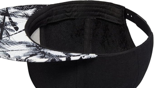 Gorras de malla lisas de 5 paneles de alta calidad personalizadas al por mayor gorras Snapback de ala plana con logotipo de parche sombreros para hombres - Product Image 3