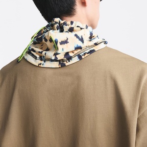 เสื้อยืดคอกลมผ้าคอตตอนระบายอากาศสไตล์วินเทจทรงโอเวอร์ไซส์หรูหราพิมพ์โลโก้ได้ตามต้องการ - Product Image 2