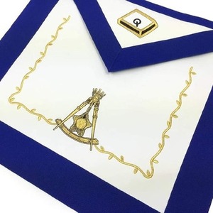 Conjunto de Mandil y Collar de Oficiales del 14º Grado de la Francmasonería, Cada Mandil con Bolsillo Trasero y Acolchado Suave - Product Image 2