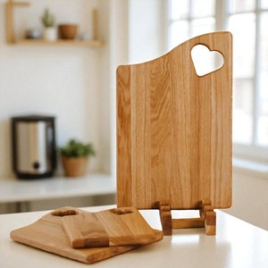 Planche à découper et plateau de service en bois - Durable, lavable au lave-vaisselle - Product Image 3