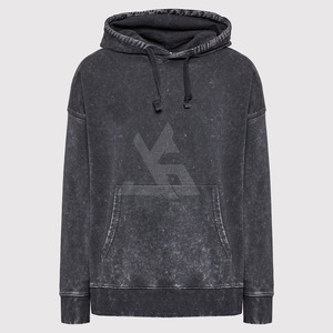 Sweat-shirt à épaules tombantes vintage personnalisé OEM, lavage délavé, design de sweat-shirt délavé au soleil, 100% coton, sweat-shirt à enfiler imprimé à l'écran - Product Image 6