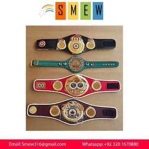 Cinturón de campeonato de UFC personalizado para títulos rojos Ultimate Fighting Taekwondo Judo Grappling Samurai Aikido Karate - Product Image 3