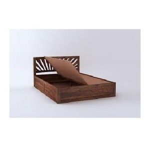 Lits décoratifs en bois Sculpture à la main Lit double en bois massif pour maison d'hôtel Mobilier luxueux pour chambre à coucher Lit pour adultes et adolescents - Product Image 5