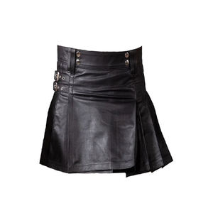 Kilt en cuir pour hommes de conception personnalisée professionnelle Kilt traditionnel en cuir de qualité supérieure pour hommes à vendre - Product Image 2
