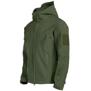 Servicio OEM, Ropa de Senderismo y Camping para Hombre, Invierno, Delgada, Anti-UV, Impermeable, con Cremallera, Estampada, Táctica, con Capucha, Suave, para Hombre y Mujer - Product Image 1