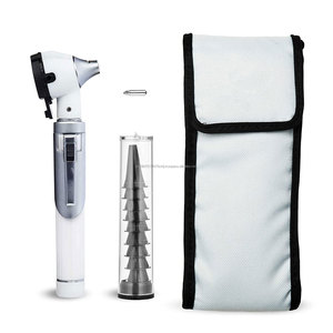 Otoscopio Eléctrico de Bolsillo Mini con Fibra Óptica LED, Juego de Herramientas de Diagnóstico de Oído Reutilizables, Práctica Médica Veterinaria, CE ISO OEM Privado - Product Image 4