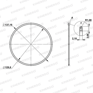 Joint d'étanchéité SRFD08 pour Ford 6R140 - Product Image 2