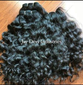 Extensión de cabello humano sin procesar 100% pelo alineado con cutícula India cruda - Product Image 2