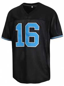 เสื้อเจอร์ซีย์ฟุตบอลโรงเรียนมัธยมชุดเสื้อเจอร์ซีย์ฟุตบอลอเมริกันไซส์ใหญ่พิเศษพิมพ์ลายสำหรับฤดูร้อน - Product Image 2