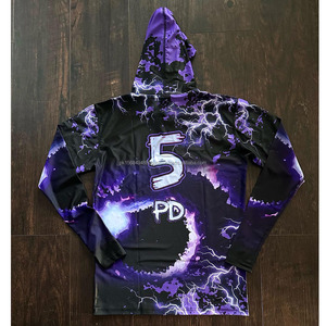 Uniformes de talla grande 7 en 7 transpirables de alta calidad, conjunto de Sudadera con capucha sublimada, logotipo impreso de tela de poliéster 100% - Product Image 3