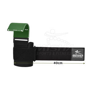 Crochets électriques d'haltérophilie Pro avec sangles Sports Fitness Gym haltérophilie crochets en gros Heavy Duty - Product Image 3