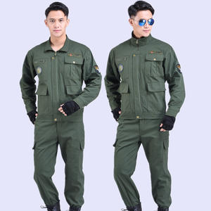 Venta al por mayor Unisex Guardia DE SEGURIDAD Ropa DE TRABAJO Transpirable Patchwork Tallas grandes Durable Trajes al aire libre Conjuntos Uniformes de alta visibilidad - Product Image 3