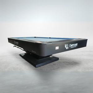 Table de snooker et de billard de bonne qualité avec dessus en ardoise pour piscine de compétition et jeux de fléchettes avec coussins en caoutchouc - Product Image 5