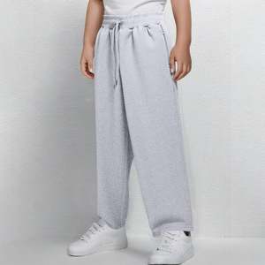 Oversized Wide Leg Sweatpants 450Gsm Baggy <b>Loose</b> <b>Fit</b> Polyester/Cotton Fleece Thick <b>Jogger</b> Pants Mid Waist Casual High Street <b>Men</b> - Product Image 3