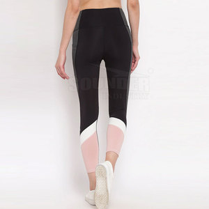 In Stock High Quality Women's Mid-Waist <b>Legging</b> with Unique Solid <b>Pattern</b> Design Made From Best Quality Material - Product Image 2
