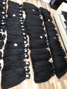 Extensions 2023 Offre Spéciale naturelles, double trame de cheveux raides, cheveux bouclés, couleur naturelle, macsara - Product Image 4