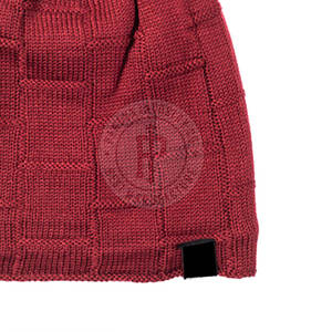 Super calidad 100% poliéster venta al por mayor gorro de invierno gorro logotipo impreso personalizado gorros sombrero para Unisex - Product Image 6