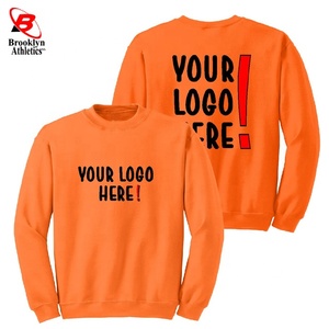 Sudaderas de manga larga para hombre Birdseye de poliéster naranja, camisa de seguridad impermeable y transpirable - Product Image 6