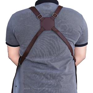 Delantal de Barbero de Cuero Cómodo y de Alta Calidad, Capa de Estilista para Salones, Colores Personalizables, Venta al por Mayor en Existencia - Product Image 4