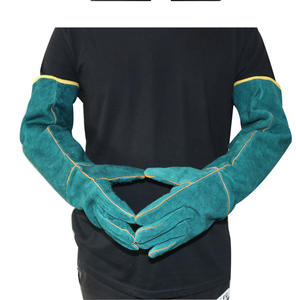 Guantes de Seguridad de Alta Calidad de Kevlar con Protección Contra Mordeduras de Serpientes, Manga Completa para Manipulación de Reptiles, ANSI/ISEA Nivel de Corte 8, Orificio para el Pulgar - Product Image 3