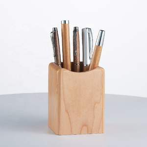 Porte-stylos en bois écologique, bois durable, approvisionnement en vrac direct d'usine - Product Image 1