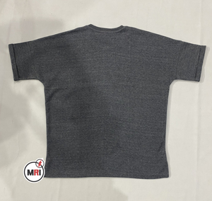 เสื้อยืดคอกลมผ้าคอตตอน100% สำหรับผู้ชายเสื้อยืดโอเวอร์ไซส์แบบเปิดไหล่ปล่อยแนวสตรีทแวร์ผ้าคอตตอนสำหรับผู้ชาย - Product Image 4