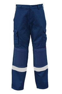 ¡Novedad de 2024! Pantalones DE SEGURIDAD Hi Vis de algodón, pantalones de seguridad reflectantes impermeables, pantalones de trabajo de carga Hi Vis de alta resistencia - Product Image 3