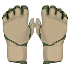 Professional Baseball Batting <b>Gloves</b> Leather Breathable <b>Mesh</b> Customizable Sports <b>Gloves</b> - Product Image 1