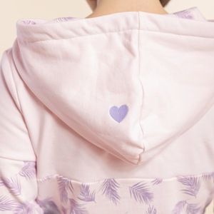 Sudadera con Capucha Casual para Mujer, Estampada, Oversize, Estilo Y2K, Mezcla de Poliéster/Algodón, Impresión por Transferencia de Calor, Logotipo Personalizado - Product Image 4
