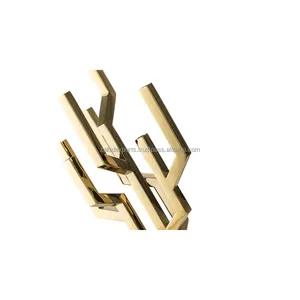 Portavelas de Bambú Artístico con Diseño Trenzado, Decoración para el Hogar, Grabado, Conjuntos Apilables, Actividades Religiosas, Navidad, Venta al por Mayor - Product Image 4