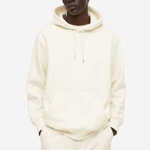 Pull à capuche personnalisé pour hommes, 100% coton, polaire, poche kangourou et capuche à cordon, tenue décontractée pour l'hiver - Product Image 3