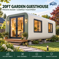 Cabina Prefabbricata Apple da 20 Piedi a Prezzo di Fabbrica, Camera Intelligente con Bagno Privato per Hotel Boutique e Parchi Glamping