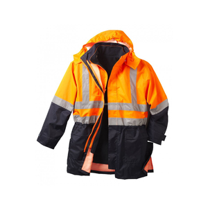 Pull à capuche thermique détachable personnalisé avec fermeture éclair complète, sweat-shirt de sécurité - Product Image 3