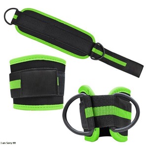 Correas de tobillo de soporte de pierna de neopreno de calidad superior para entrenamiento de gimnasio Durable Fitness-Extensión de pierna Knochelrie - Product Image 1