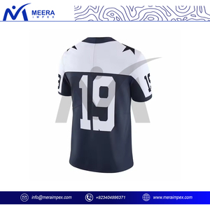 Maillot de football américain sur mesure 2025 – Impression par sublimation haute qualité, manches courtes, personnalisable pour équipe - Product Image 3