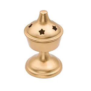 Portavelas de Palo Santo para decoración del hogar, hecho a mano, hecho a mano, elegante, único, forma personalizada, tamaño, latón, uso de Fegrance - Product Image 4