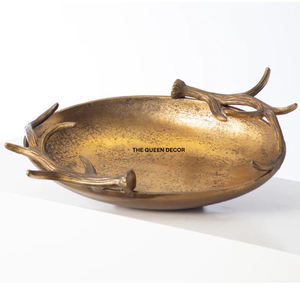 Tazón para Servir con Acabado Pulido, Diseño Decorativo, Material de Madera, Forma Cuadrada, Asa de Aluminio - Product Image 3