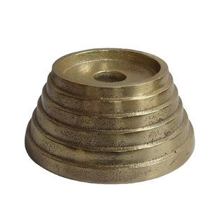 Gold Color Attractive Look Handcrafted Standard Size Candle <b>Stand</b> for Festival Finest Quality Metal <b>Tea</b> Light Candle Holder - Product Image 1