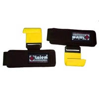 Ensemble de musculation multifonctionnel robuste pour la salle de sport, avec gants rembourrés en silicone/nylon, sangles de poignet et fermeture auto-agrippante pour protéger les mains