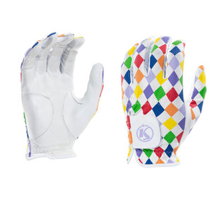 Guantes de golf de gran calidad OEM con logotipo personalizado Material de cuero Premium para deportes Diseño personalizable Hecho en Pakistán - Product Image 1