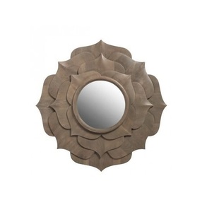 Fancy <b>Decorative</b> High Quality Flower <b>Leaf</b> Design Best Selling Large <b>Wall</b> Mirror for Rooms Top Quality - Product Image 3