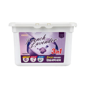 Cápsulas de Detergente para Ropa TOPSTEP Coreanas de Alta Calidad con Aroma a Lavanda, Fragancia Duradera, Más del 80% de Ingredientes Activos - Product Image 1