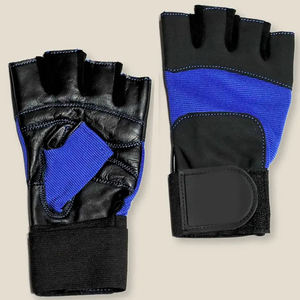 Guantes de Gimnasio Personalizados con Logotipo, Transpirables, para Levantamiento de Pesas, Medios Dedos, para Deportes, para Hombre - Product Image 3