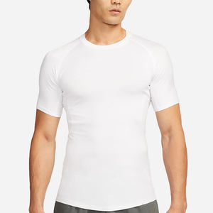 Camiseta informal elegante con cuello redondo para hombre, algodón de alta calidad, ropa suave y cómoda, estampado en Color liso - Product Image 5