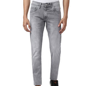 Jeans en denim de haute qualité, coupe confortable, option de logo personnalisé, adapté à un usage quotidien, décontracté, mode urbaine - Product Image 1