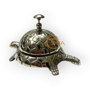 ทองเหลืองโบราณ & ระฆังเงินรูปเต่าตกแต่งงานฝีมือโลหะเทคนิคการหล่อใช้งานได้ - Product Image 5