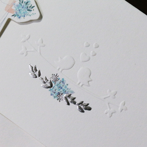 Invitation de mariage coulissante de luxe avec texte personnalisable et illustration artistique de couple - Product Image 5