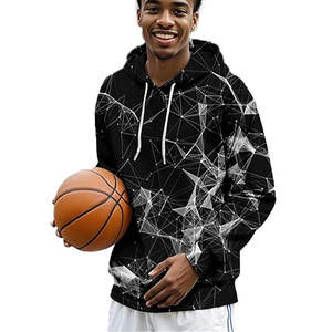 Sudadera con capucha lavada con tinte de Jersey de algodón 100% personalizada de la mejor calidad, ropa de calle, Sudadera con capucha de entrenamiento con patrón de impresión para invierno, triangulación de envíos - Product Image 6