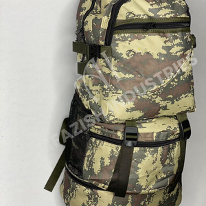 Mochila táctica para exteriores para acampar y senderismo Patrón de camuflaje impermeable con lona y forro de nailon para caza - Product Image 1