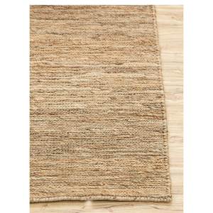 Alfombras de Yute y Cáñamo Anudadas a Mano Hula, Color Beige y Marrón Sólido para el Hogar-Px-01 - Product Image 4